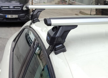 For Audi A3 Sedan Roof Rack Cross Bars Normal Roof Alu Black 2013-Up
