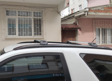 For Suzuki Grand Vitara JT Roof Rack Cross Bars Flush Rail Black 2005-2015