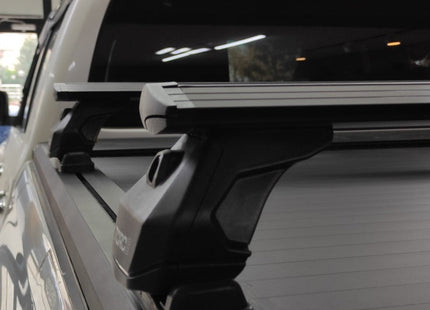 For Volkswagen ID. Buzz Roof Rack Cross Bar Alu Fix Point 3Qty Silver