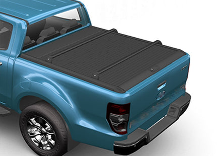 For Volkswagen Amarok Roof RackSystem, Aluminium Bed Rack Cross Bar, Metal Bracket, Lockable, Black
