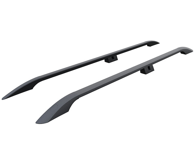 For Fitting Roof Racks, Roof Boxes or Roof Bike Racks Compatible with Fiat Panda 319 Black 2003- Up