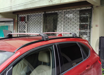 For Bmw 2 Active Tourer F45 2014-2021 Roof Rack Cross Bars Flush Rail Black