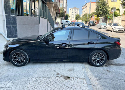 For Bmw 3 Sedan G20 2018-2025 Roof Rack Cross Bars Fix Point Black