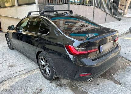 For Bmw 3 Sedan G20 2018-2025 Roof Rack Cross Bars Fix Point Silver