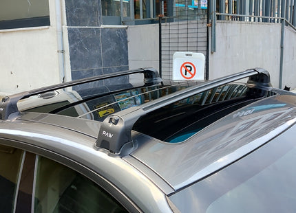 For Bmw 3 GT F34 2013-2019 Roof Rack Cross Bars Fix Point Black