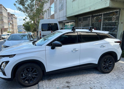 For Chery Omoda 5 Roof Rack System, Aluminium Cross Bar, Normal Roof, Silver
