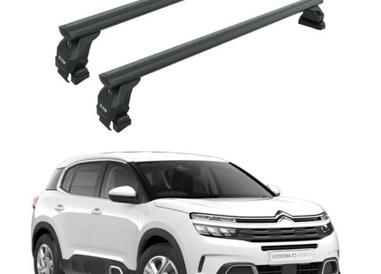 Citroen C5 Aircross (2018-2025) Roof Rack System Cross Bars Toros Pro 4 Black