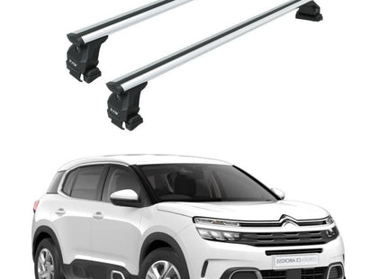 Citroen C5 Aircross (2018-2025) Roof Rack System Cross Bars Toros Pro 4 Silver