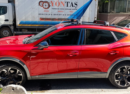 For Cupra Formentor Roof Rack System, Aluminium Cross Bar Black 2021- Up