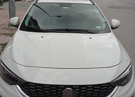 For Fiat Tipo 2015-2025 Roof Rack System, Aluminium Cross Bar, Lockable, Black