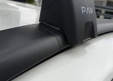 For Hyundai Kona EVA (2023-2025) Roof Rack Cross Bars Flush Rail, Silver