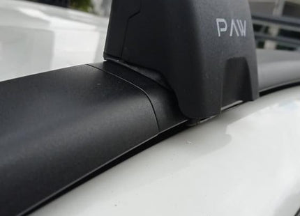 For Fiat Tipo 2015-2025 Roof Rack System, Aluminium Cross Bar, Lockable, Silver