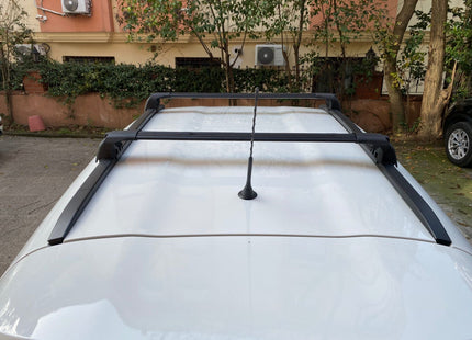 For Fiat Tipo Wagon 2015-2025 Roof Rack System, Aluminium Cross Bar, Lockable, Black