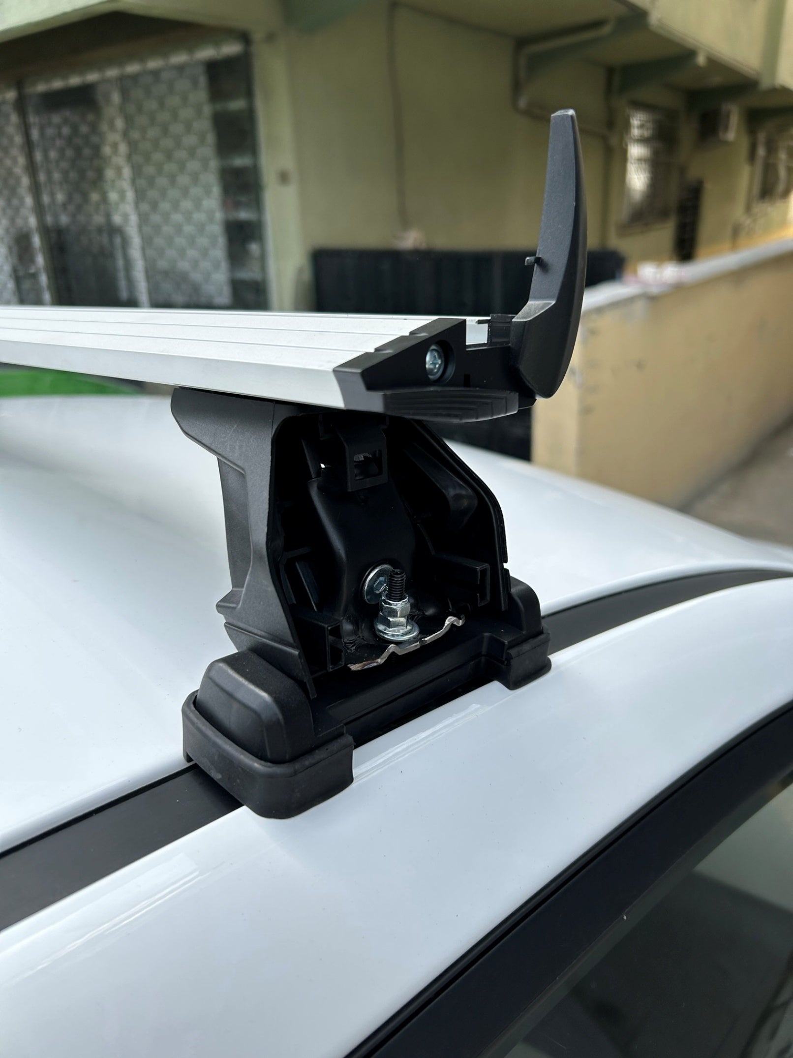 For Subaru Impreza Hatchback 2007-2014 Roof Rack Cross Bar Fix Point Pro Fix Silver