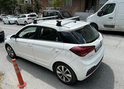 Roof Rack Cross Bars Compatible with 2012-2024 Honda CR-V Without Roof Rails Silver