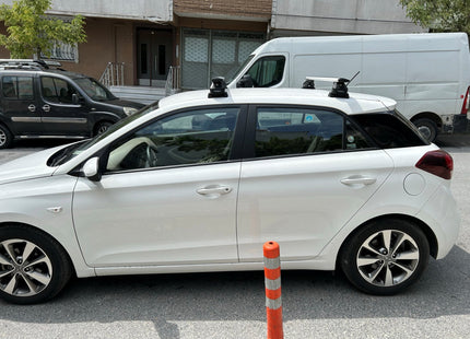 For Kia Soul 2021-2025 Roof Rack Cross Bars Fix Point Fix Pro Series Silver