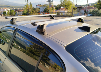 For Suzuki Kizashi Roof Rack Cross Bars Fix Point Black 2010-2013