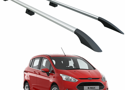 For Ford B Max Roof Rack Rails - Silver 2013-2016 Plus Series
