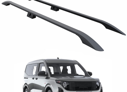 For Ford Transit Courier 2023-2025 Roof Side Rails Ultimate Style, Black