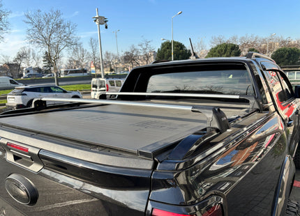 For Ford Ranger Wiltrack 2022-2025 Bed Rack Cross Bars Alu Silver Pro 2