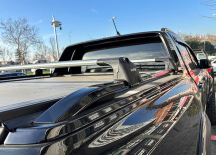 For Ford Ranger Wiltrack 2022-2025 Bed Rack Cross Bars Alu Black Pro 2