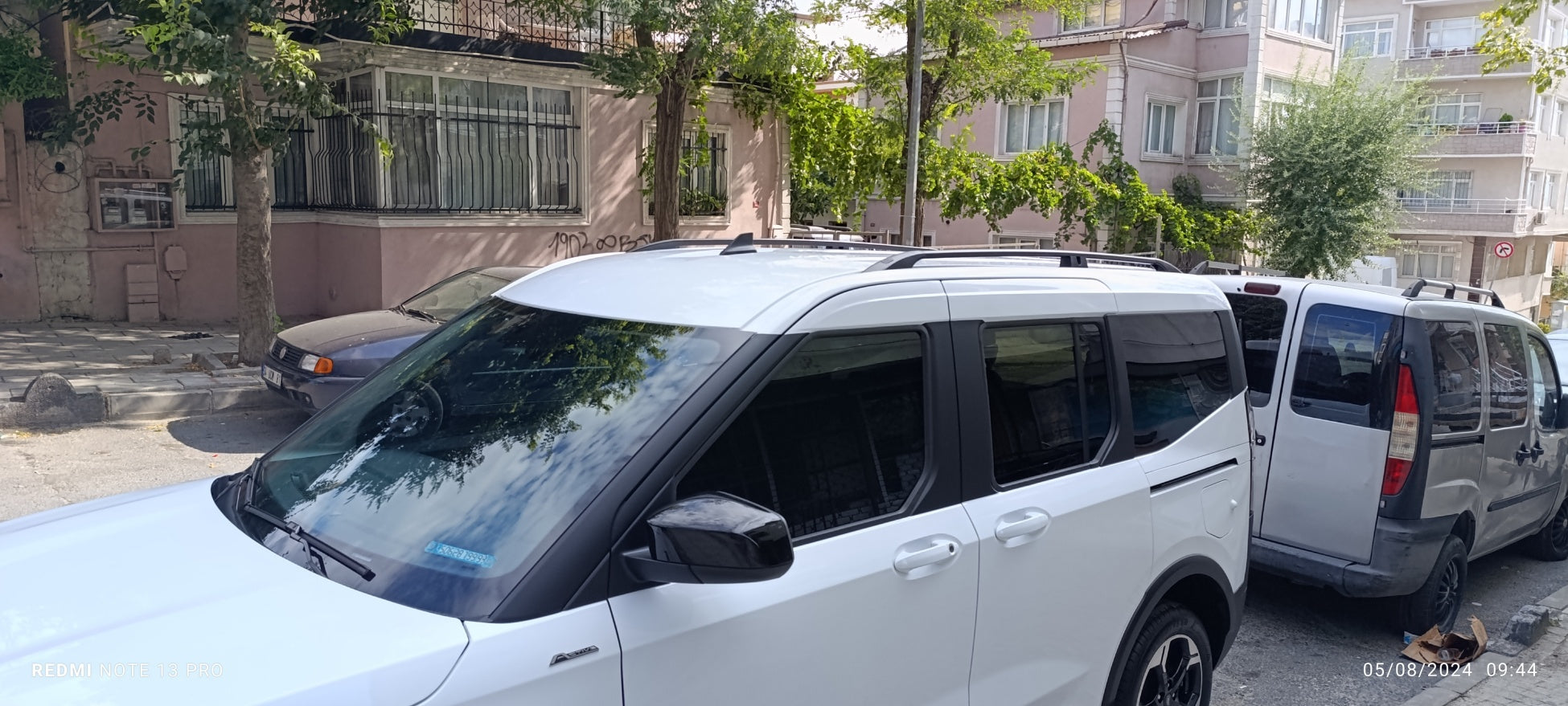For Ford Transit Connect L1 SWB Aluminum Roof Rails 2024- Up Silver