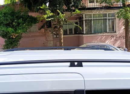 For Volkswagen ID. Buzz LWB L2 Roof Side Rails Ultimate Style Alu Silver