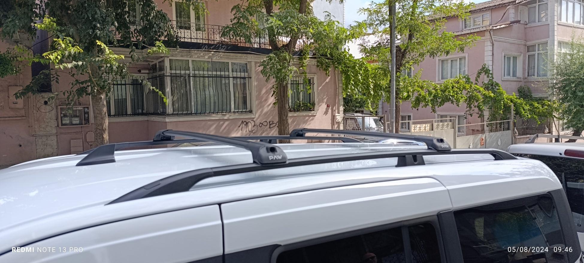 For Volkswagen Caddy V Maxi 2020-2025 Roof Rails and Roof Rack Cross Bars Plus Black