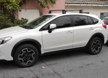 For Subaru Forester Premium 2018-Up Roof Rack Cross Bars Normal Roof Alu Black