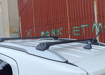 For Ford EcoSport 2018-2025 Roof Rack Cross Bars Flush Rail Alu Silver