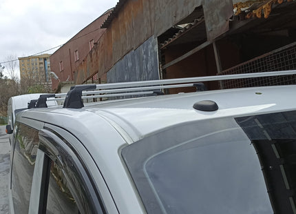 Ford Transit Custom Roof Racks Cross Bars Rails Top Carrier 3 Qty Alu Black 2014-2022