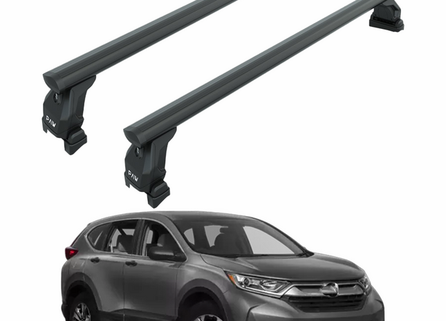 Roof Rack Cross Bars Compatible with 2012-2024 Honda CR-V Without Roof Rails Black