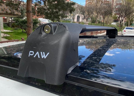 Audi Q8 Roof Rack Cross Bars 2019- Up Black