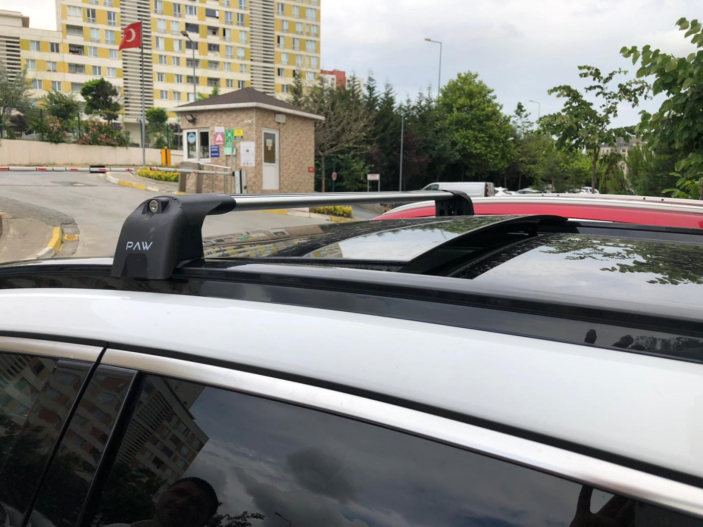 Audi Q8 Roof Rack Cross Bars 2019- Up Black