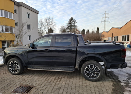 For Ford Ranger Wiltrack 2022-2025 Bed Rack Cross Bars Alu Silver Pro 2