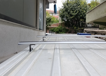 For Peugeot Boxer Cross Bars Roof Rack 2 Qty Silver 