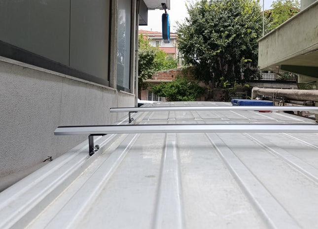 For Peugeot Boxer Cross Bars Roof Rack 2 Qty Silver 