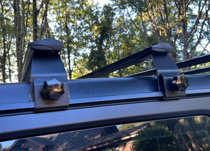 For Jeep Cherokee XJ 1984-2002 Roof Rack Cross Bars Rain Gutters Silver