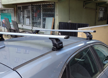 For Kia Ceed 2012-2018 Roof Rack Cross Bars Fix Point Silver