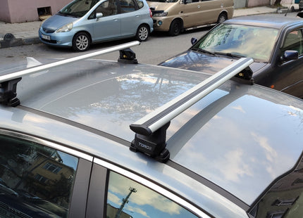 For Kia Ceed 2012-2018 Roof Rack Cross Bars Fix Point Silver