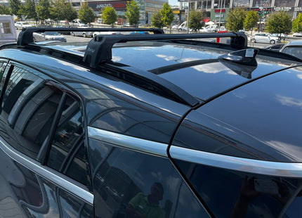 For Kia Sportage 2022-2025 Roof Rack Cross Bars Flush Rail Alu Silver