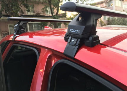 For Mazda CX 3 Roof Rack Cross Bars Normal Roof Alu Black 2016- Up