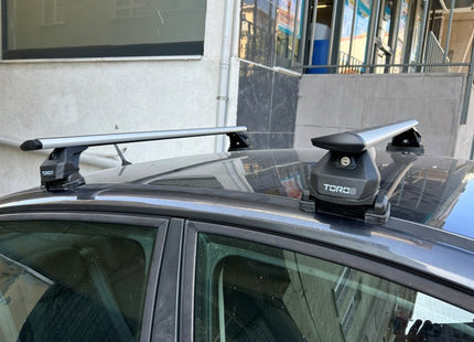 For Renault Megane 2 2002-2009 Roof Rack System Carrier Cross Bars Aluminum Silver