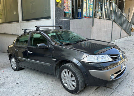 For Renault Megane 2 2002-2009 Roof Rack System Carrier Cross Bars Aluminum Silver