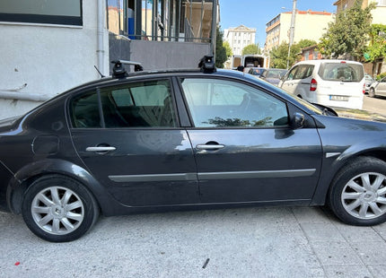 For Renault Megane 2 2002-2009 Roof Rack System Carrier Cross Bars Aluminum Black