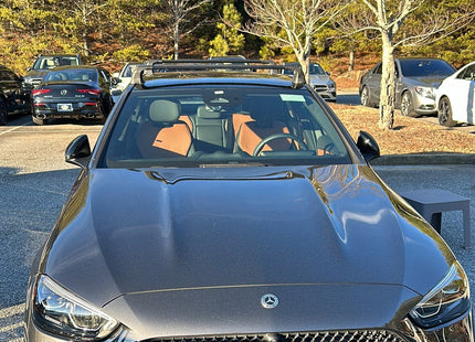 For Mercedes C W206 2022-2025 Roof Rack Cross Bars Fix Point Alu Black