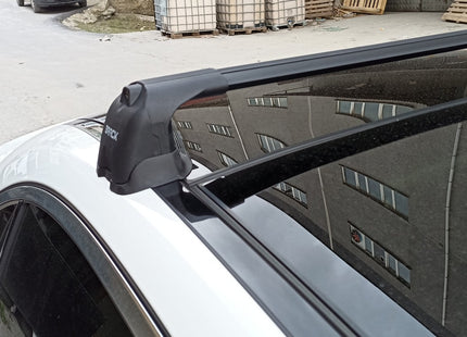 For Mercedes E Sedan W214 2024-Up Roof Rack Cross Bars Fix Point Alu Black