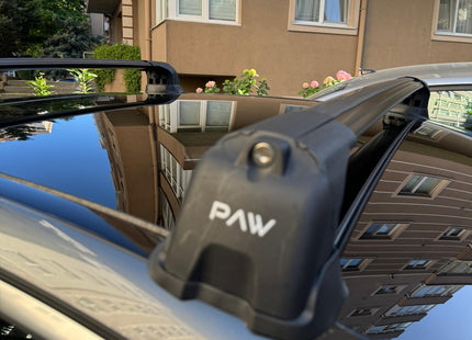 For Mercedes C Coupe C205 2016-Up Roof Rack Cross Bars Fix Point Alu Black