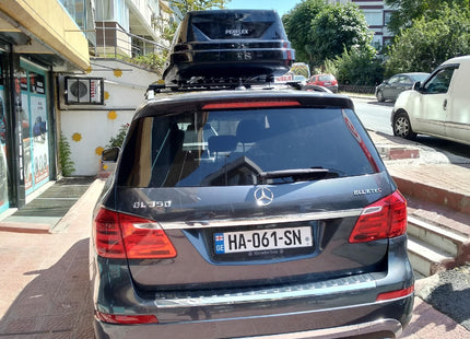 For Mercedes Benz GL X6 2014-Up Roof Rack Cross Bars Metal Bracket Raised Rail Alu Silver