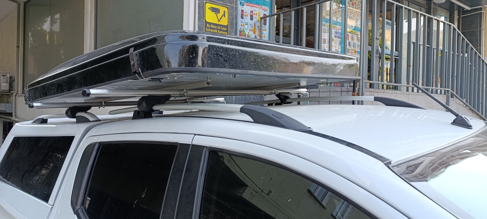 To Fit Mitsubishi L200 Roof Rails Black Color 2015-2018